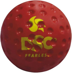 DSC Bowling Machine Dimple Cricket Ball (Red)