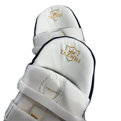 Tazwin Navy Cyclone Batting Legguard (Mens)