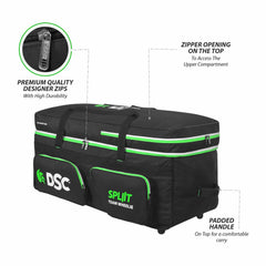 DSC Wheelie Spliit Players Cricket Kitbag