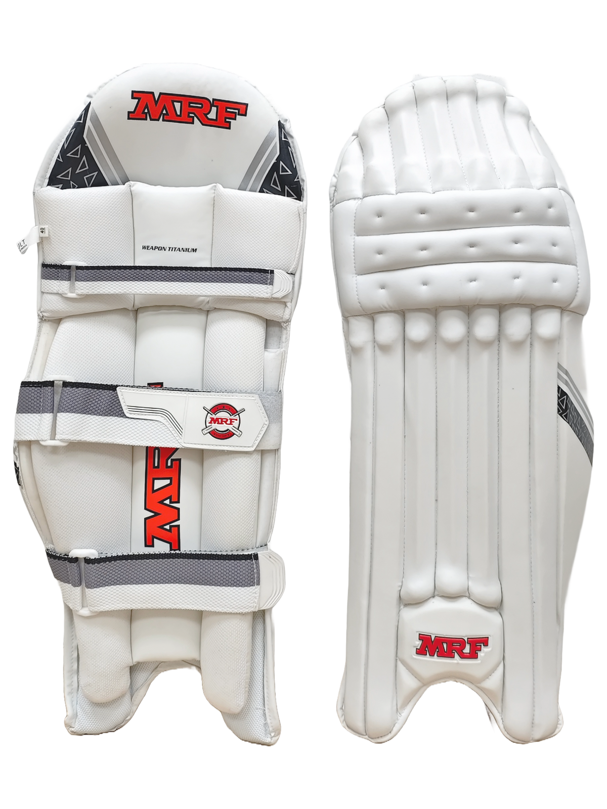 MRF WEAPON TITANIUM BATTING PADS