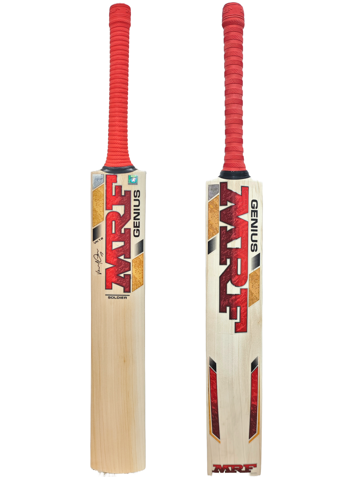 MRF Genius Soldier English Willow Cricket Bat (SH)