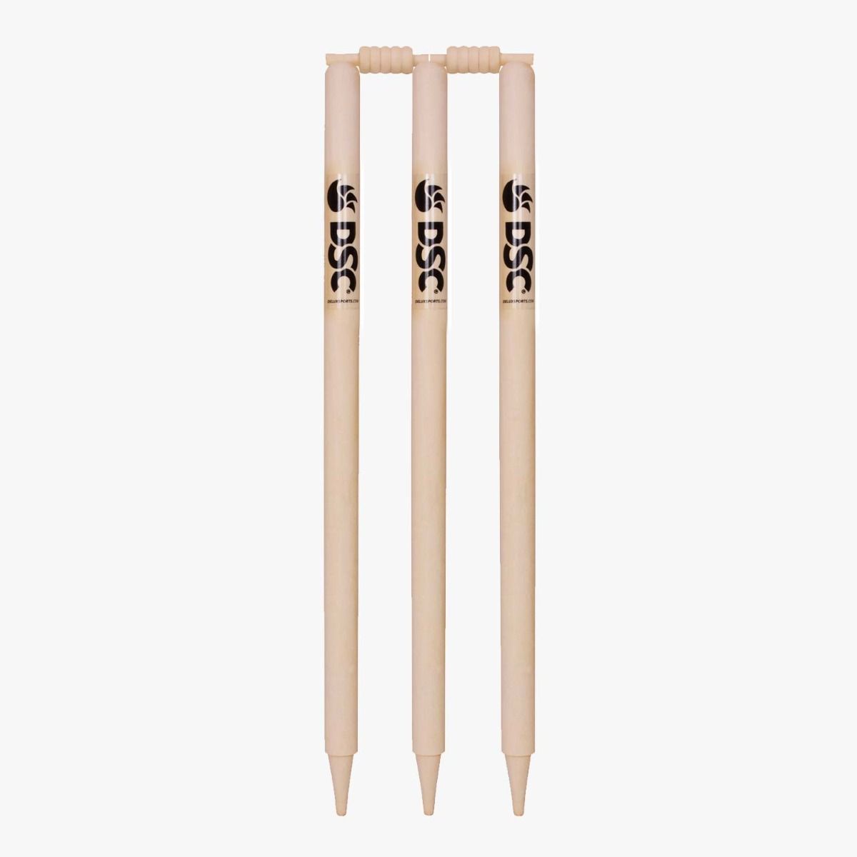 DSC Bleached And Polished Cricket Stumps