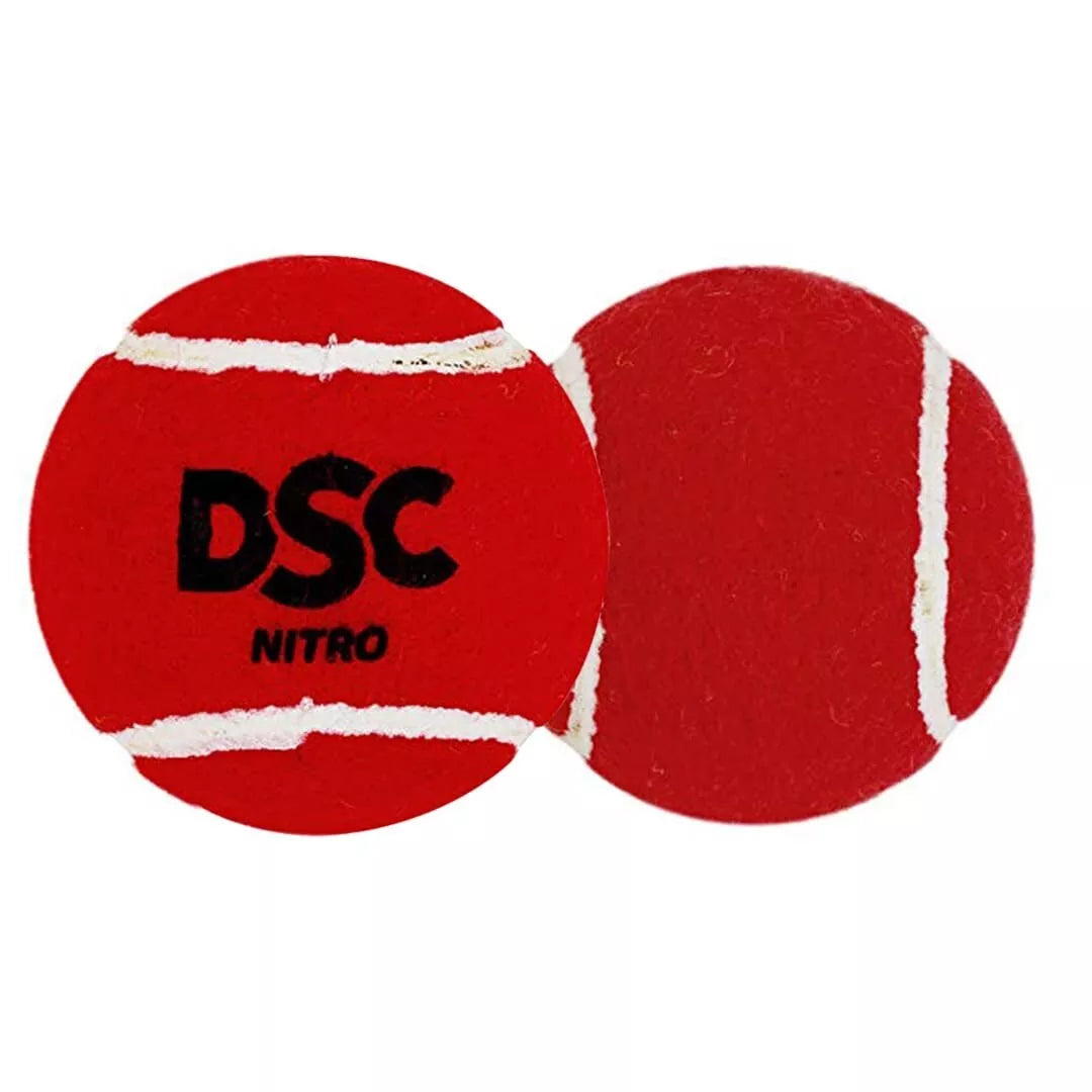 DSC Nitro Heavy Tennis Cricket Ball (Pack of 6)